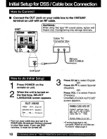 Предварительный просмотр 10 страницы Panasonic OmniVision PV-C2011 User Manual