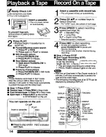 Предварительный просмотр 14 страницы Panasonic OmniVision PV-C2011 User Manual