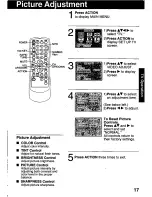 Предварительный просмотр 17 страницы Panasonic OmniVision PV-C2011 User Manual