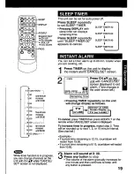 Предварительный просмотр 19 страницы Panasonic OmniVision PV-C2011 User Manual