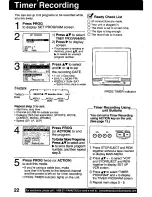 Предварительный просмотр 22 страницы Panasonic OmniVision PV-C2011 User Manual