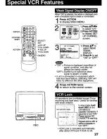 Предварительный просмотр 27 страницы Panasonic OmniVision PV-C2011 User Manual