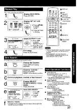 Preview for 27 page of Panasonic OmniVision PV-C2020 Operating Instructions Manual