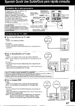 Preview for 47 page of Panasonic OmniVision PV-C2020 Operating Instructions Manual