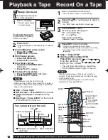 Предварительный просмотр 12 страницы Panasonic Omnivision PV-C2023 Operating Instructions Manual