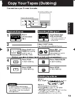 Предварительный просмотр 13 страницы Panasonic Omnivision PV-C2023 Operating Instructions Manual