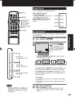 Предварительный просмотр 17 страницы Panasonic Omnivision PV-C2023 Operating Instructions Manual