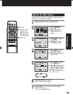 Предварительный просмотр 19 страницы Panasonic Omnivision PV-C2023 Operating Instructions Manual