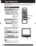 Предварительный просмотр 24 страницы Panasonic Omnivision PV-C2023 Operating Instructions Manual