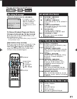 Предварительный просмотр 31 страницы Panasonic Omnivision PV-C2023 Operating Instructions Manual