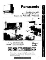 Preview for 1 page of Panasonic OmniVision PV-C2060 Operating Instructions Manual