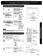 Preview for 27 page of Panasonic OmniVision PV-C2060 Operating Instructions Manual