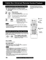 Preview for 42 page of Panasonic OmniVision PV-C2060 Operating Instructions Manual