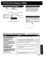 Preview for 47 page of Panasonic OmniVision PV-C2060 Operating Instructions Manual