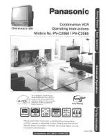 Panasonic OmniVision PV-C2060 Operating Manual preview