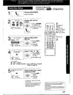 Preview for 17 page of Panasonic OmniVision PV-C2060 Operating Manual