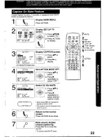 Preview for 23 page of Panasonic OmniVision PV-C2060 Operating Manual