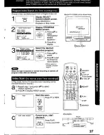 Preview for 27 page of Panasonic OmniVision PV-C2060 Operating Manual