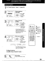 Preview for 29 page of Panasonic OmniVision PV-C2060 Operating Manual