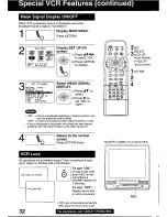 Preview for 32 page of Panasonic OmniVision PV-C2060 Operating Manual