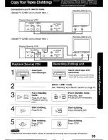 Preview for 33 page of Panasonic OmniVision PV-C2060 Operating Manual