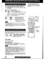 Preview for 42 page of Panasonic OmniVision PV-C2060 Operating Manual