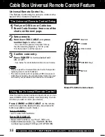 Preview for 32 page of Panasonic Omnivision PV-C2062 Operating Instructions Manual