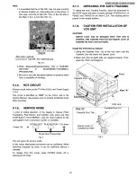 Preview for 57 page of Panasonic Omnivision PV-C911 Service Manual