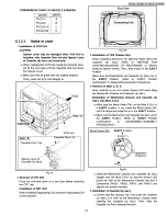 Предварительный просмотр 73 страницы Panasonic Omnivision PV-C911 Service Manual