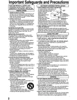 Предварительный просмотр 2 страницы Panasonic Omnivision PV-C920 Operating Manual