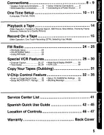 Preview for 5 page of Panasonic Omnivision PV-C920 Operating Manual