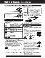 Preview for 6 page of Panasonic OmniVision PV-D4745 Operating Instructions Manual