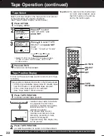 Предварительный просмотр 32 страницы Panasonic OmniVision PV-D4745 Operating Instructions Manual