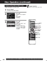 Предварительный просмотр 40 страницы Panasonic OmniVision PV-D4745 Operating Instructions Manual