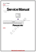 Предварительный просмотр 1 страницы Panasonic Omnivision PV-DF2002 Service Manual