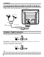 Preview for 8 page of Panasonic OmniVision PV-DF2036M Operating Instructions Manual
