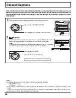 Preview for 46 page of Panasonic OmniVision PV-DF2036M Operating Instructions Manual