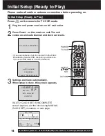 Предварительный просмотр 14 страницы Panasonic Omnivision PV-DF2702 Operating Instructions Manual