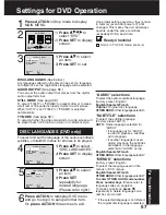 Предварительный просмотр 57 страницы Panasonic Omnivision PV-DF2702 Operating Instructions Manual