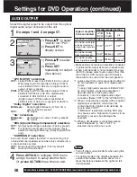 Предварительный просмотр 58 страницы Panasonic Omnivision PV-DF2702 Operating Instructions Manual