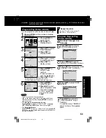 Preview for 53 page of Panasonic OmniVision PV-DM2092-K Operating Instructions Manual