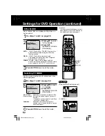 Preview for 62 page of Panasonic OmniVision PV-DM2092-K Operating Instructions Manual