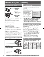 Preview for 8 page of Panasonic OmniVision PV-DM2794 Operating Instructions Manual