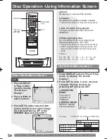 Preview for 54 page of Panasonic OmniVision PV-DM2794 Operating Instructions Manual