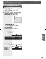 Preview for 57 page of Panasonic OmniVision PV-DM2794 Operating Instructions Manual