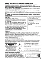 Preview for 3 page of Panasonic Omnivision PV-DM2799 Operating Instructions Manual