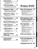 Preview for 5 page of Panasonic Omnivision PV-DM2799 Operating Instructions Manual