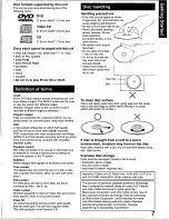 Preview for 7 page of Panasonic Omnivision PV-DM2799 Operating Instructions Manual