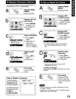 Preview for 13 page of Panasonic Omnivision PV-DM2799 Operating Instructions Manual