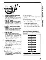 Предварительный просмотр 5 страницы Panasonic OmniVision PV-DS1000 User Manual